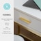 Martha Stewart 19.75 in. D X 47.25 in. W X Engineered Wood, Steel, White/Polished Brass ZG-ZP-028-WH-GLD-MS - alternate 8