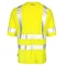 Dome75 Hi-Vis Short Sleeve Shirt, ANSI/ISEA 107-2020 Class 3, Type R, 100% Polyester Birds-Eye Mesh, MD DSS1431 - alternate 3