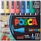 Uni ballTM Posca PC-5M Paint Markers - Medium Marker Point - Assorted Ink - Water Based, 10PK PC5M8C - alternate 1