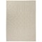 Homeroots 6' X 9' Cream And Beige Trellis Indoor Outdoor Area Rug 550464 - alternate 1