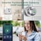 Wrightmaster 3 in 1 Aluminum Smart Lock Deadbolt with App Biometric Door Knob, Keyless Entry Door Lock with Hand ZR-K11-S - alternate 6
