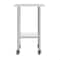 Flash Furniture Reese 24x36 Portable Work Table, SS Top Shelf, Galvanized Steel Undershelf, 4 Casters w/2 Locking NH-WT-2436-CAS-GG - alternate 5