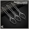 Bakkenmaster Disposable Cutlery Set Heavy-Duty BPA-Free Plastic Spoons, Reusable and Heat-Resistant, 100PK BK-100CS - alternate 5