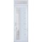 Vdomdoors Front Exterior Prehung FiberGlass Door Frosted Glass / Manux 8088 White Silk / Transom Window / Off MANUX8088EXD-WS-W36 x H80+14-RH - alternate 2