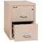 Fireking 2 Drawer, 1 Hr Fire & Impact Rated, Vertical, 31" depth Letter Champagne 2-1831-CCH - alternate 3