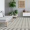 Andova Tiles Istanelle Haj Grey 8-in. Encaustic Matte Porcelain Wall & Floor Tile (8.17 Square Feet Per Box) ANDIST1122 - alternate 4