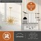 Vaxcel Nikko 6L Starburst Gold Mid-Century Modern Pendant Light P0366 - alternate 5