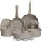 Bakkenmaster Bakken 17-Piece Ceramic Coated Aluminum Cookware Set, Nonstick, PTFE & PFAS Free BKCWSTK15BS85 - alternate 1