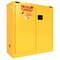 Securall Flammable Storage Cabinet, 30 Gallon, 1 Shelves, 43 in W x 46 in H x 18 in D, Yellow A330 - alternate 2