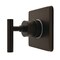 Kingston Brass Single-Handle Six-Way Diverter Valve with Square Trim Kit, Oil Rubbed Bronze KS4045CML - alternate 1