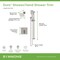 Symmons Duro HydroMersion Single Handle Shower Faucet Trim Kit  with Hand Spray (Valve not Included) S3698STN15TRM - alternate 2