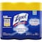 Lysol Disinfecting Wipes, 1-Ply, 7 x 7.25, Lemon and Lime Blossom, White, 35 Wipes/Canister, PK12 REC 81145 - alternate 1