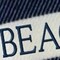 Homeroots 55" X 70" Navy Blue And White Stripe Cotton Beach House Embroidered Throw Blanket with Fringe 713574 - alternate 4