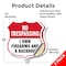 Signmission No Trespassing Shield Sign I Own Firearm, 12 inch X 12 inch, Vinyl Decal, 2PK SHI-D-2PACK-12-422 - alternate 4