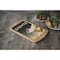 Picnic Time Family Of Brands NFL New Orleans Saints - Billboard Glass Top Serving Tray 911-01-505-204-2 - alternate 3