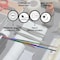 A2Z Scilab Utility Tweezers Straight Serrated Jaws 12 in. L, Stainless Steel, Multicolor A2Z-ZR971 - alternate 3