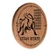 Holland Bar Stool Co Utah State University 13" Laser Engraved Solid Wood Sign WSgnLNatUtahSt - alternate 1