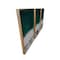 Homeroots 3Pcs Deep Green Black and White Abstract Canvas Wall Art Gold Floater Frame Print Wall Art, 3PK 470343 - alternate 2