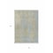 Homeroots 5' X 8' Beige And Blue Abstract Washable Indoor Outdoor Area Rug 612912 - alternate 7
