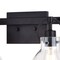 Vaxcel Ogden 2 Light Contemporary Black Bathroom Vanity Fixture Clear Glass W0417 - alternate 6