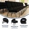 Flash Furniture 18.5"W Black Fabric Church Chair w/ Book Rack, 4PK 4-FD-CH02185-SV-JP02-BAS-GG - alternate 5