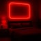Elegani 6FT Wearable Neon Glow String Light with Clip - Flexible Nighttime Safety & Party Decoration-Red PH-10190-Red - alternate 3