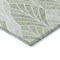 Homeroots 3' X 5' Sage Artichoke Green And Mint Green Geometric Washable Indoor Outdoor Area Rug 589242 - alternate 7