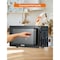 Commercial Chef 5-in-1 Countertop Microwave Air Fryer Combo, 0.9 Cu. Ft. Capacity, Black CHMF9GB - alternate 7