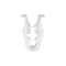Auveco GM Moulding Clip, White Nylon, 25PK 22224 - alternate 2