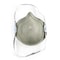Moldex Disposable Respirator, N95, Dura-Mesh, Non-Adj. Handy Strap, Molded Nose Bridge, Universal, PK 15 2607N95 - alternate 1