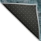 Homeroots 5' X 8' Teal Blue Aqua And Gray Abstract Washable Indoor Outdoor Area Rug 587153 - alternate 5