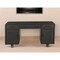 Homeroots 63" Gray Metal Executive Desk With Two Cabinets Three Drawers 491402 - alternate 6