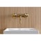 Kingston Brass Double-Handle Wall Mount Bathroom Faucet, Brushed Brass KS2117BEX - alternate 4