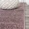 Jonathan Y Haze Solid Low-Pile Light Purple 2 ft. x 8 ft. Runner Rug SEU100R-28 - alternate 4