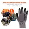 Ergodyne Glove, Nitrile, Microfoam Palm, Gray, XS, PR 10371 - alternate 7