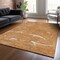 Homeroots 5' X 8' Copper Brown And Ivory Abstract Washable Indoor Outdoor Area Rug 601087 - alternate 7