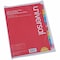Universal INDEX, LTR, A-Z, COL, WE, 26PK UNV24812 - alternate 2