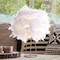 Jonathan Y Stork 16" Feather Metal LED Table Lamp, White/Gold JYL9051A - alternate 7