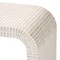 Bali & Pari Carlyn Coastal Beige and White Mother of Pearl Capiz Shell Console Table 252-13988-ZORO - alternate 4