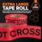 Xpose Safety Crime Scene Do Not Cross Tape Roll, 3 Mil, 3 Inch Wide x 1000 Feet, Red w/Black Letters PCST-RED-3M-1-X - alternate 4