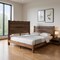 Homeroots Three Piece Dark Brown Solid Wood Bedroom Set 554221 - alternate 5