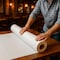 Mvp Packaging White Paper Roll , Table Cover, Arts & Crafts, 30" x 720', White RR3072006 - alternate 3