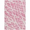 Homeroots 8' X 10' Pink and Ivory Abstract Washable Non Skid Indoor Outdoor Area Rug 559304 - alternate 4
