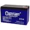 Mighty Max Battery ML7-12GEL - 12 Volt 7 AH, GEL Type, F1 Terminal, Rechargeable SLA AGM Battery MAX4057491 - alternate 1