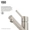 Vigo Noma Single Handle Single-Hole Bathroom Faucet in Brushed Nickel VG01009BN - alternate 6