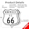 Signmission New Mexico Route Marker Shield Sign Us 6, 12 inch X 12 inch, Aluminum Metal Sign, 2PK SHI-A-2PACK-12-389 - alternate 4