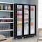 Koolmore 71 in. Commercial 3 Fully Glass Door Merchandiser Refrigerator, 46 cu. ft., ETL Listed in Black KM-MDR-3FGD - alternate 6