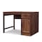 Homeroots 47" Walnut Wood Writing Desk 568264 - alternate 7