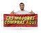 Signmission Las Mejores Compras Aqui, 18 Inch x 48 Inch, Vinyl Banner B-30723 - alternate 4