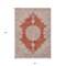 Homeroots 3' X 5' Rust And Beige Oriental Washable Indoor Outdoor Area Rug 597746 - alternate 3